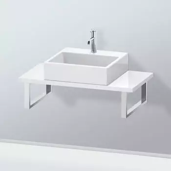 Duravit L-Cube Konsole f&uuml;r 1 Aufsatz-/Einbauwaschtisch Compact LC104C08585#80
