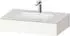 Duravit Qatego Einbauwaschtisch mit Konsole 80x55 cm weiß hochglanz (QA4690022220000)