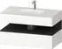 Duravit Qatego Einbauwaschtisch mit Unterbau 1000 mm weiß supermatt (QA4786080840000)