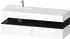 Duravit Qatego Einbauwaschtisch mit Unterbau 1600 mm mit Nischenbeleuchtung weiß hochglanz (QA4795016220010)