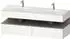 Duravit Qatego Einbauwaschtisch mit Unterbau 1600 mm mit Nischenbeleuchtung weiß supermatt (QA4797043840010)