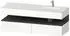 Duravit Qatego Einbauwaschtisch mit Unterbau 1600 mm weiß hochglanz (QA4796049220000)