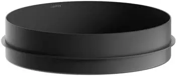 Laufen Unisono Einbauwaschtisch 40cm schwarz matt