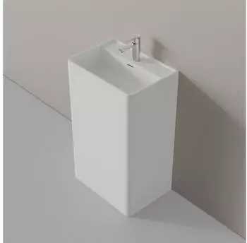 Bernstein Standwaschbecken TWZ26 Mineralguss Solid Stone 50x36x85cm (0716669489376)