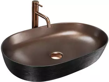 Rea Belinda Cooper Aufsatzwaschbecken 60,5x41cm oval (REA-U6383)