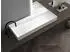 Bernstein TWG211 Wandwaschbecken/Aufsatzbecken Mineralguss 100x46x12cm Weiß Matt (TWG211)