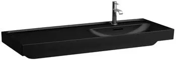 Laufen Meda Waschtisch unterbauf&auml;hig, Ablage links, 1200x460mm, 3 Hahnl&ouml;cher (H8171197161081)