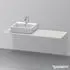 Duravit XSquare Konsole für 1 Aufsatz-/Einbauwaschtisch XS060GL0707
