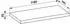 Laufen Lani Waschtischplatte, ohne Ausschnitt, 1185x495x65mm, H4046701122661, Verkehrsgrau