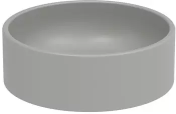 Bette BetteBalance Aufsatzwaschtisch, rund, 425x425x143mm, Stone matt (A248-416)