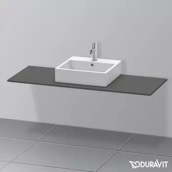 Duravit XSquare Konsole f&uuml;r 1 Aufsatz-/Einbauwaschtisch XS060GM4949