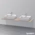 Duravit XSquare Konsole für 2 Aufsatz-/Einbauwaschtische XS063HB4343