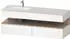 Duravit Qatego Einbauwaschtisch mit Unterbau 1600 mm weiß supermatt (QA4795055840000)
