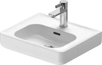 Duravit Soleil by Starck Handwaschbecken 450x380mm mit &Uuml;berlauf und Hahnloch (0744450000)