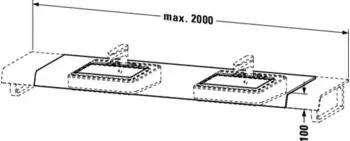 Duravit DuraStyle Nussbaum (dunkel) (DS829C02121)