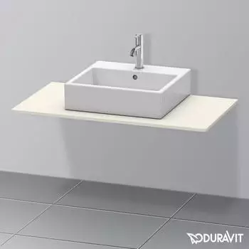 Duravit XSquare Konsole f&uuml;r 1 Aufsatz-/Einbauwaschtisch XS060E09191