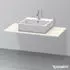 Duravit XSquare Konsole für 1 Aufsatz-/Einbauwaschtisch XS060E09191