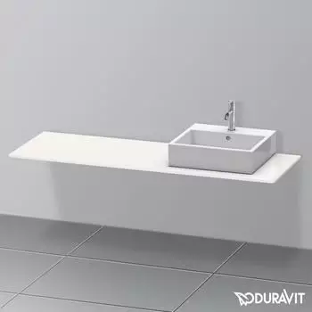 Duravit XSquare Konsole f&uuml;r 1 Aufsatz-/Einbauwaschtisch XS060HR8585