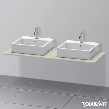 Duravit XSquare Konsole f&uuml;r 2 Aufsatz-/Einbauwaschtische XS063GB6060