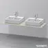Duravit XSquare Konsole für 2 Aufsatz-/Einbauwaschtische XS063GB6060