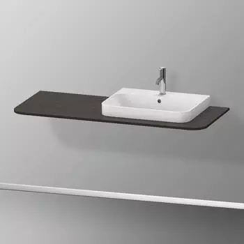 Duravit Happy D.2 Plus Konsole f&uuml;r 1 Aufsatz-/Einbauwaschtisch HP031KR6969