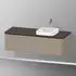 Duravit Happy D.2 Plus Konsole für 1 Aufsatz-/Einbauwaschtisch HP031KR6969