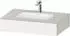 Duravit Qatego Einbauwaschtisch mit Konsole 80x55 cm weiß supermatt (QA4690084840000)