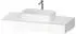 Duravit Qatego Konsolen mit Ausschnitt mittig 120x55 cm weiß hochglanz (QA4802022220000)