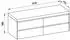 Laufen Lani Waschtischplatte verkehrsgrau 1570x495x580mm, H4055901122601, Weiß matt