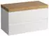 Laufen Lani Waschtischplatte wildeiche 985x495x580mm, H4065601122601, Weiß matt