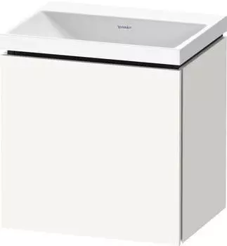 Duravit L-Cube c-shaped Badm&ouml;bel-Set 450 mm wei&szlig; supermatt/wei&szlig; supermatt (LC6948N84840000)