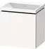 Duravit L-Cube c-shaped Badmöbel-Set 450 mm weiß supermatt/weiß supermatt (LC6948N84840000)