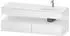 Duravit Qatego Einbauwaschtisch mit Unterbau 1600 mm mit Nischenbeleuchtung weiß matt (QA4796018180010)