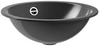 Laufen FORM Einbauwaschtisch 400x400mm, ohne Hahnloch, ohne &Uuml;berlauf, Metallic (H517FM30191121)