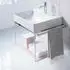 Duravit DuraSquare Metallkonsole wandhängend, Chrom poliert, 665x381x400mm (0031141000)