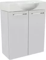 FACKELMANN Waschtisch "SBC" Set, bestehend aus Becken und Unterbau, Breite ca. 55 cm