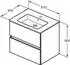 Ideal Standard Eurovit Plus Waschtisch mit Unterschrank (R0572) hamilton oak