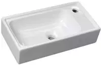 Sapho ORION Keramik-Waschbecken 50,5x26,5cm, Wei&szlig;