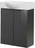 Fackelmann SBC Waschtisch mit Unterschrank 55cm anthrazit matt (1985746)