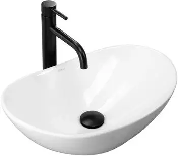 Rea Royal Mini Aufsatzwaschbecken, Keramik, Wei&szlig; (REA-U6507)