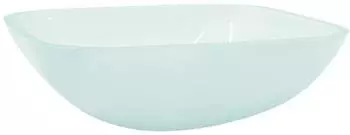 vidaXL Waschbecken Glas 42x42x14cm