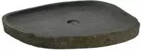 vidaXL Waschbecken Grau 65 x 50 x 6 cm Flussstein