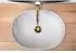 Rea Lara Aufsatzwaschbecken oval 48,5x35cm Keramik grauer Stein (REA-U9889)
