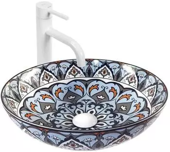 Rea Mexico Aufsatzwaschbecken 40x40x12cm Keramik (REA-U6030)