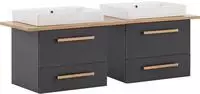 Schildmeyer Waschtisch "Duo, Waschtisch, Made in Germany, B: 165 cm" Solide