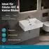 Aqua Bagno LoftAir Keramik-Waschbecken eckig 60cm, weiß (10.14.30.018.01)