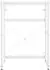 vidaXL Waschtischgestell weiß 59x38x83cm Eisen (338497)