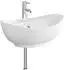 vidaXL Waschbecken Metall chrom 59x35x21cm (890218)