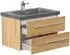 Posseik YAMO 75 Badmöbel-Set Granit G654, eiche gold, SoftClose (YAMO 75)