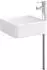 vidaXL Waschbecken Metall chrom 49x37x14cm (890252)